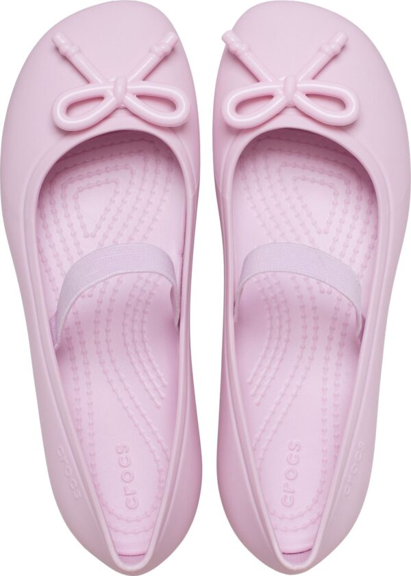 46ab99cd6cb1a9a96d7d7df0c4852f74 Crocs™ Brooklyn Bow Flat Ballerina Pink
