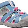 4855d1ded05a2a6a359aa3877f6fbbe7 Keen SEACAMP II CNX 1028852 CORONET BLUE/HOT PINK
