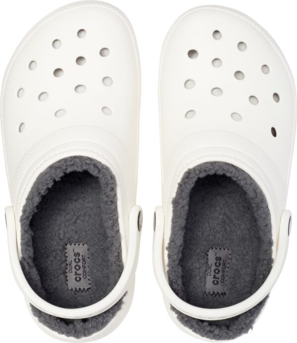 Crocs™ Classic Lined Clog White/Grey