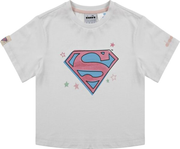 4985ac1d870a0e1617a2d13fb1c9a141 DIADORA JG.T-SHIRT SS SUPERGIRL Optical White