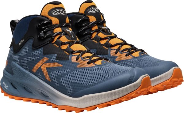 4a8fbf21b3393aed88b16ea5b9f908aa Keen Zionic Nxt Mid Wp Men's 1031253 Naval Academy/Bright Marigold