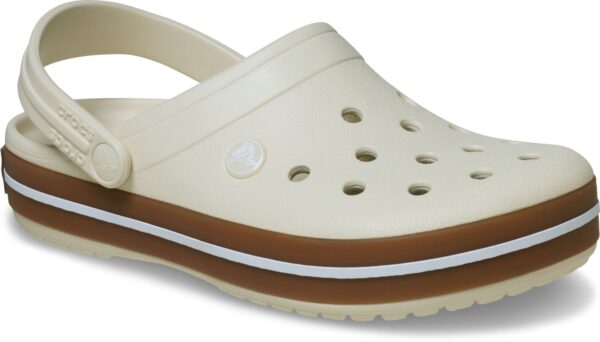 Crocs™ Crocband Gum Clog Summit White