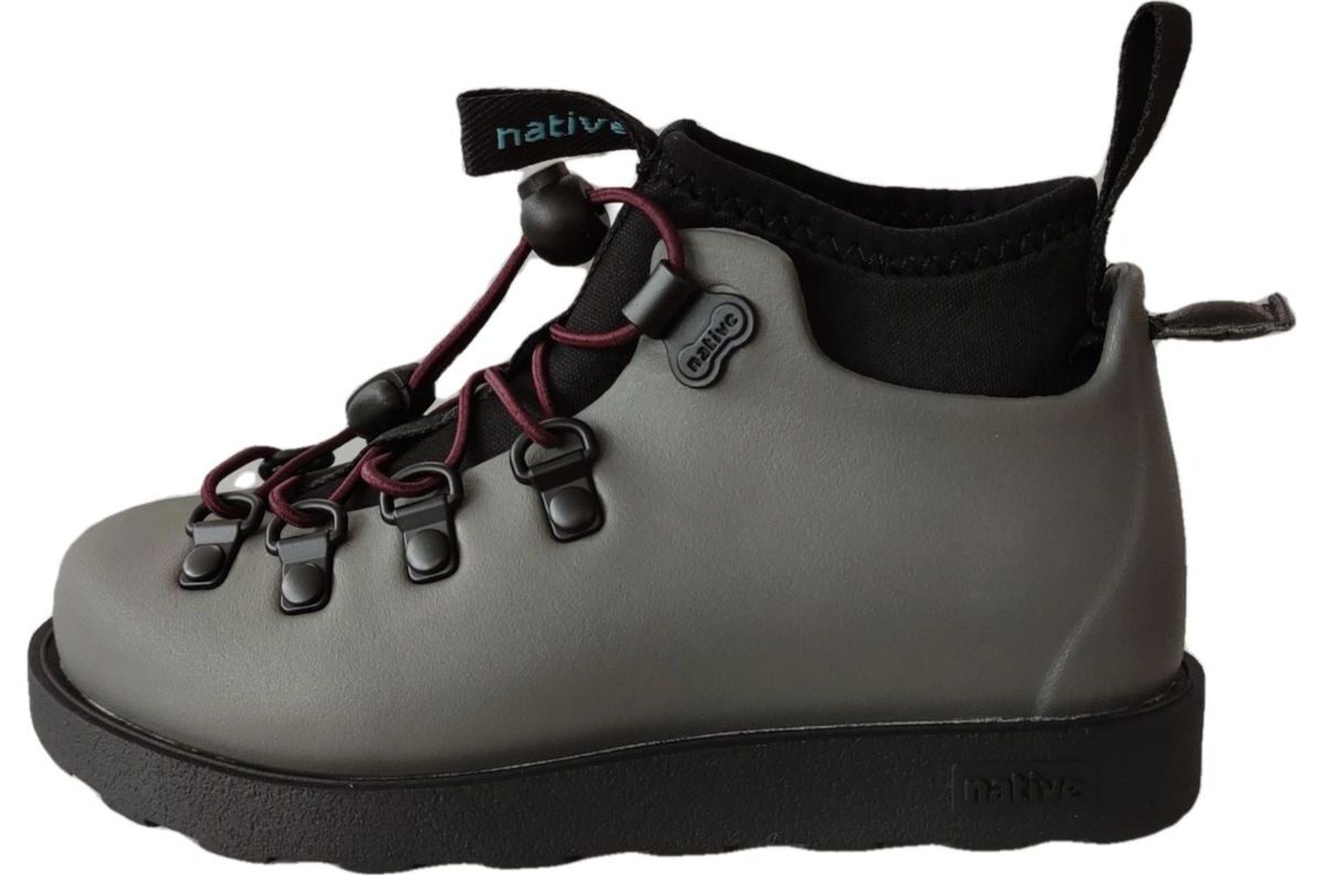 NATIVE FITZSIMMONS CITYLITE BLOOM YOUTH Full Metal Grey / Jiffy Black