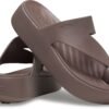 Crocs™ GETAWAY PLATFORM TOE LOOP Truffle