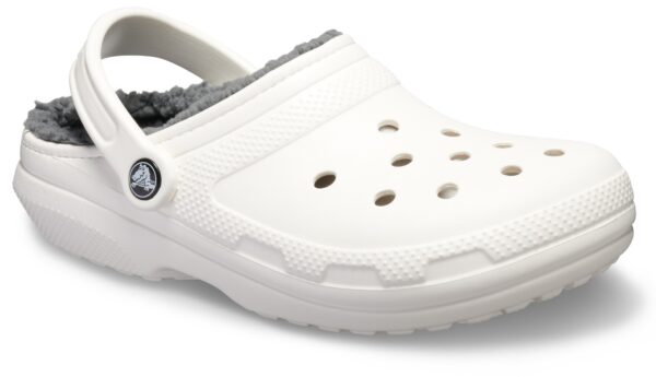Crocs™ Classic Lined Clog White/Grey