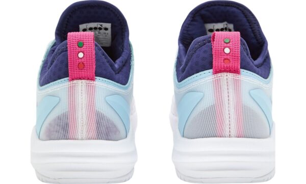 4eb22d7bff69feb98cf9519474f14c76 DIADORA Speed Blushield Fly 4 + W Ag White/Blueprint/Pink Yarrow