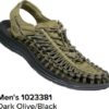 4ed34b9cfd3fc184ec2876a4d4efefcc Keen UNEEK MEN Dark Olive/Black