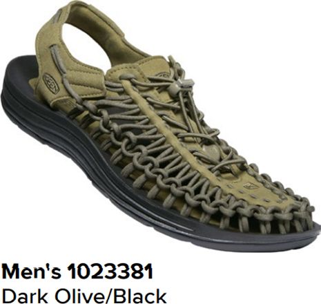 4ed34b9cfd3fc184ec2876a4d4efefcc Keen UNEEK MEN Dark Olive/Black