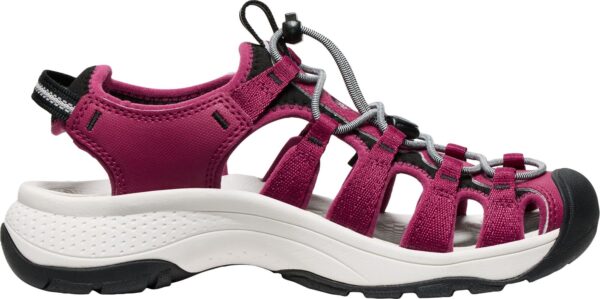 4f5543fa4a49d49b9c72ff778957c52b Keen ASTORIA WEST SANDAL WOMEN Beaujolais/Star White