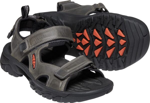 4fa05be3a7757e5bcee332be202ab0c7 Keen TARGHEE III OPEN TOE SANDAL MEN Grey/Black