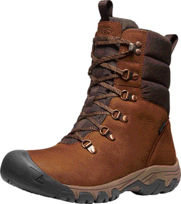 50b990811c04481478652cfff9a4ca1a Keen Greta Boot Wp Women's Bison/Java