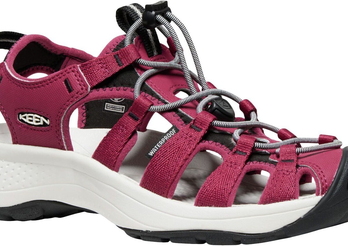 Keen ASTORIA WEST SANDAL WOMEN Beaujolais/Star White