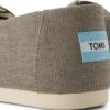 52b59b356cb6400e0cccea891488bd3b TOMS VETIVER GREY HERITAGE CANVAS 10021903 Grey