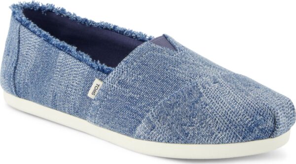 TOMS DARK SKY TEXTURED DENIM/FRAY 10021887 Blue