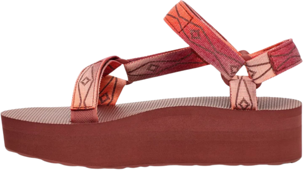 54689411458ae4deffa3ff22cf932c8c Teva FLATFORM UNIVERSAL SUNSCAPE Waterless Scarlet