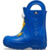 Crocs™ Handle It Lightning Bolt Rain Boot Kid's Blue Bolt