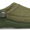 54c264a7e817a8b6c75b07dab116ff41 Crocs™ Classic Crafted Vegan Suede Clog Army Green