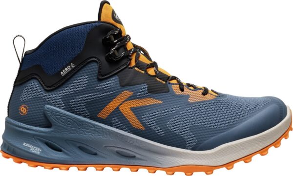 56394e825f20a040a24fbdd4f1bdd3b7 Keen Zionic Nxt Mid Wp Men's 1031253 Naval Academy/Bright Marigold