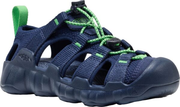 5692b6de7b95f918f7975992d33952d2 Keen Hyperport H2 Big Kid's Naval Academy/Vibrant Green