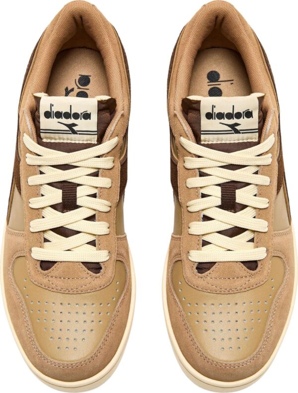 572579dd7a757aa03216fd643852353b DIADORA Magic Basket Low Suede Leather Beige Croissant
