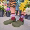 5741a8e9c8f3e403ca5adca74f72df2e Crocs™ Classic Crafted Vegan Suede Clog Army Green