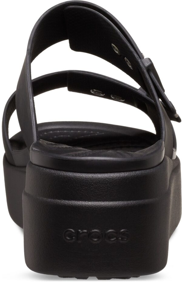 Crocs™ Brooklyn Sandal Low Wedge Women's Black