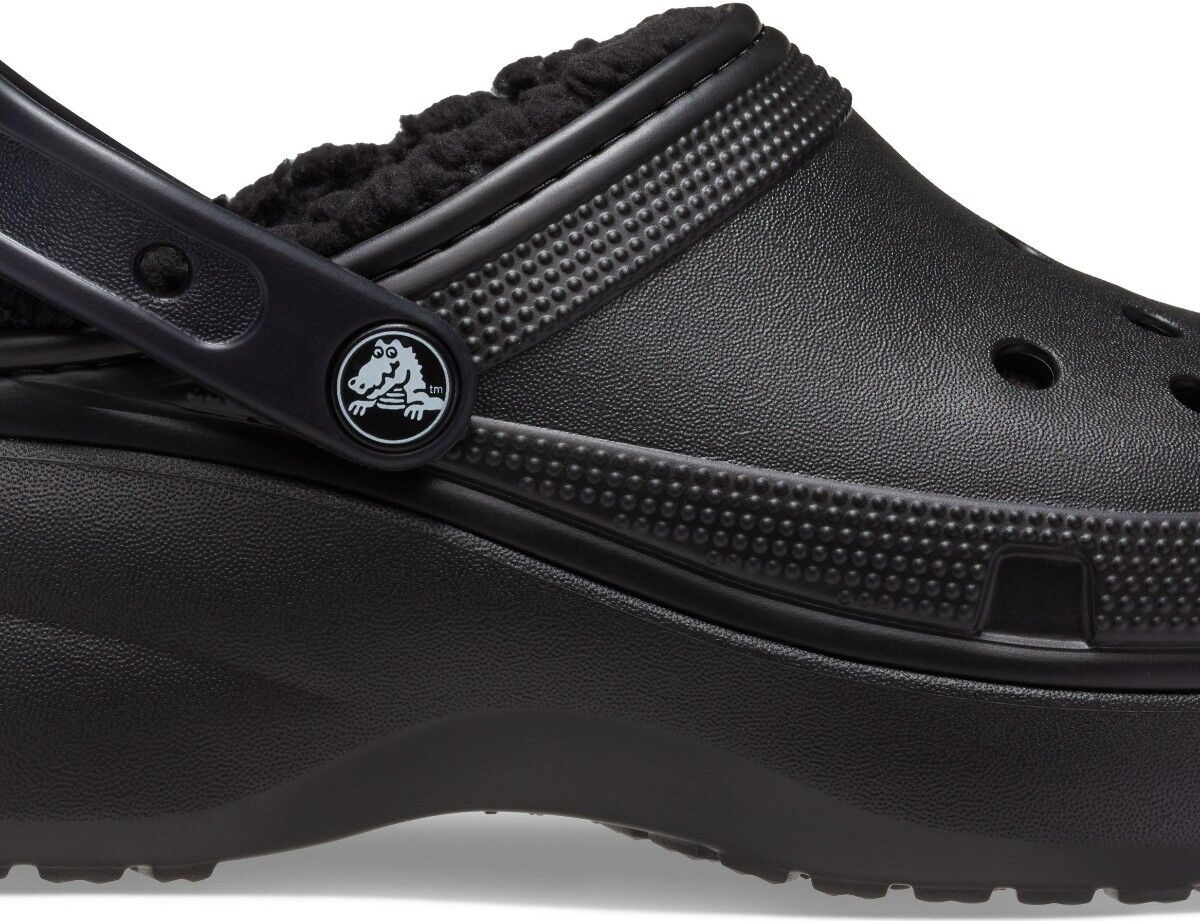 Crocs™ Classic Platform Lined Clog W Black