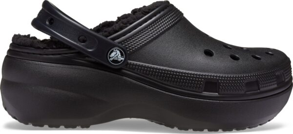 Crocs™ Classic Platform Lined Clog W Black