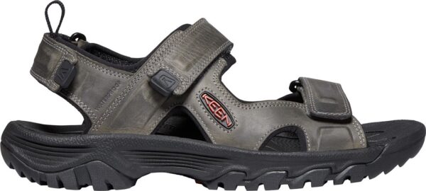 59ab5f1de3140fe088924c047e2208a6 Keen TARGHEE III OPEN TOE SANDAL MEN Grey/Black