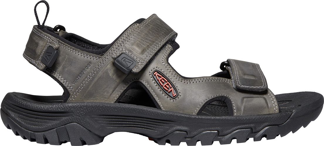 Keen TARGHEE III OPEN TOE SANDAL MEN Grey/Black