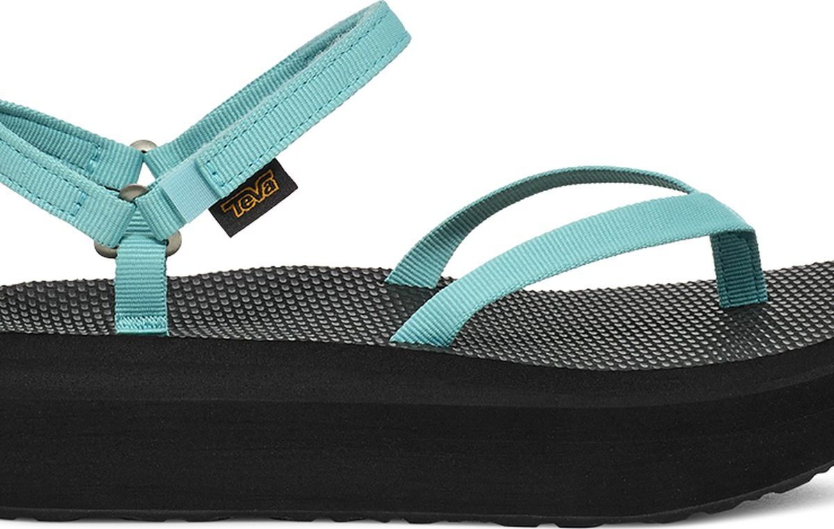 Teva FLATFORM SANDAL SLIM Bright Teal/ Black