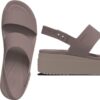 Crocs™ Brooklyn Low Wedge Womens Latte/Mushroom