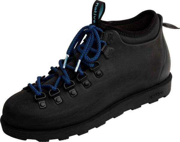 NATIVE FITZSIMMONS CITYLITE BLOOM Jiffy Black/Jiffy Black/Victoria Blue Laces