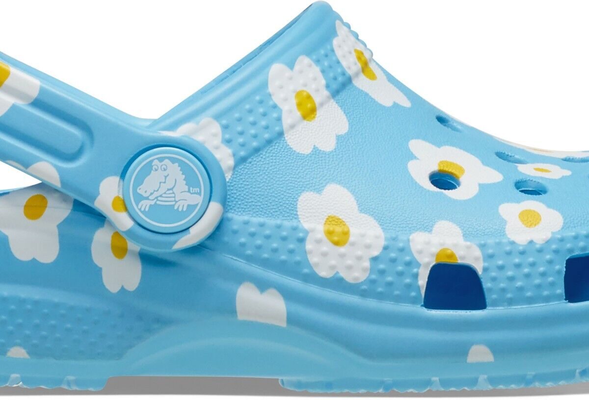 5a7384df4bcb04419dcc07ed72ea1591 Crocs™ CLASSIC DAISY CLOG KID'S Tinted Glass