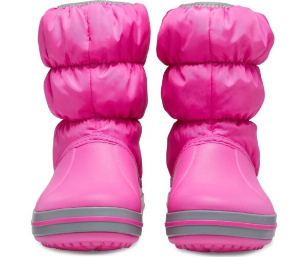 5b39a9d33e185a893e87eac56abf2ecf Crocs™ Kids' Winter Puff Boot Electric Pink/Light Grey