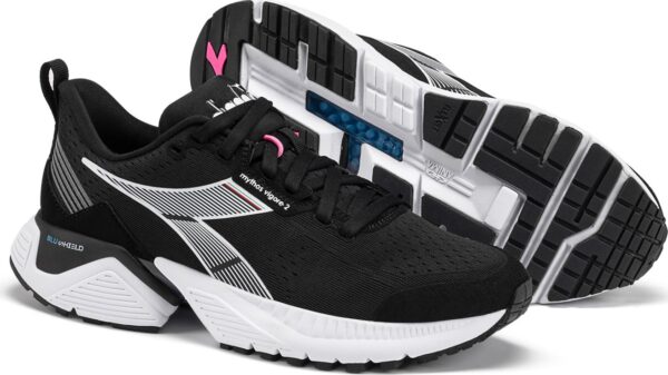 5b82029d2991776e8b04a443229825fa DIADORA Mythos Blushield Vigore 2 W Black/White/Pink Fluo