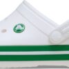 Crocs™ Crocband Clog Kid's 207005 White/Green Ivy
