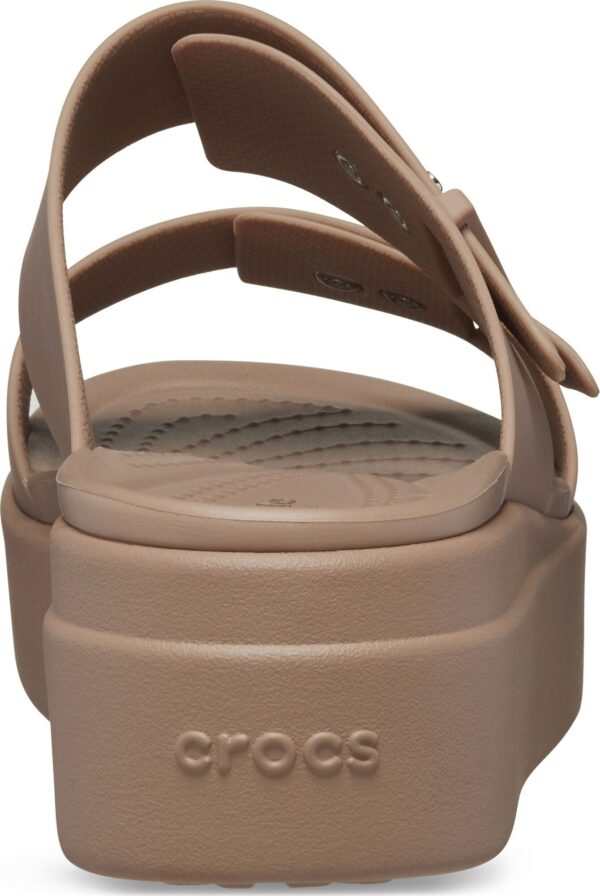 5c238b419003b5396dce4ef8ce92277d Crocs™ Brooklyn Sandal Low Wedge Women's Latte