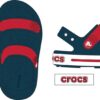 Crocs™ Crocband Cruiser Sandal Navy/Varsity Red