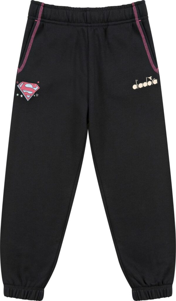5c874450024b02929c2692d325422724 DIADORA JU.JOGGER PANT SUPERHEROES Black/Wild Rose