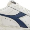 5d056912df864643cc1d1a7ad54b55c0 DIADORA Magic Basket Low Icona 179296 White /Blue Caspian Sea