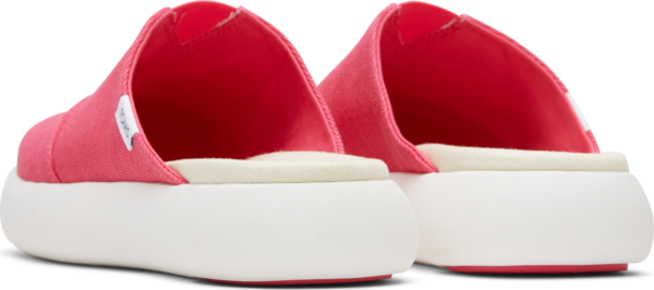 TOMS Heritage Canvas Women's Mallow Mule Sneaker Raspberry