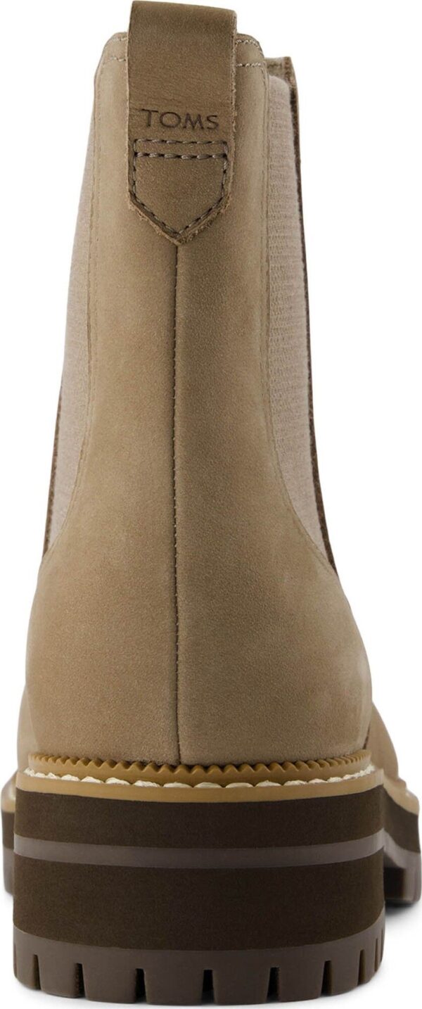 TOMS LEATHER WOMEN'S BENNET BOOT 10021289 Natural