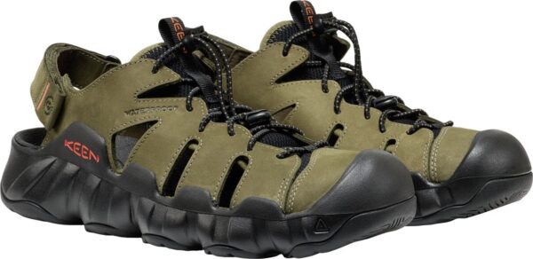 6118aa4c6a970dfba6ab98ae4384bae3 Keen HYPERPORT FISHERMAN LEATHER 1030722 Dark Olive/Black