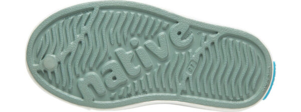 61523aa4be264d60759aaa6ddf74b06b NATIVE Jefferson Print Youth Folk Green/Shell White/Onyx Lightning