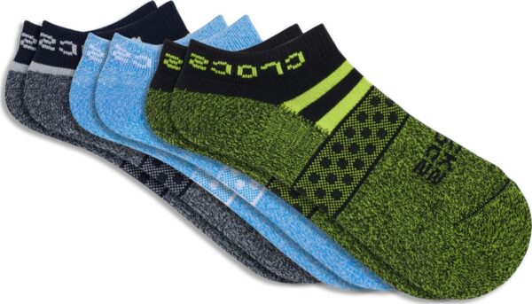 Crocs™ Crocs KID LOW BOY POOL PARTY 3 PACK SOCKS Blue / Green