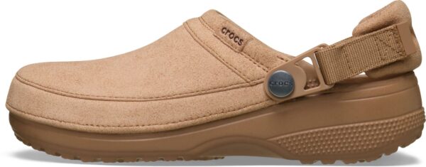 Crocs™ Classic Crafted Vegan Suede Clog Milk Chocolate