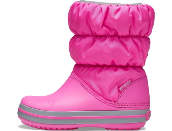 62833ddd2b303592c90ef9e9bfc2f137 Crocs™ Kids' Winter Puff Boot Electric Pink/Light Grey