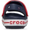 Crocs™ Crocband Cruiser Sandal Navy/Varsity Red