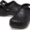 Crocs™ Classic Platform Lined Clog W Black